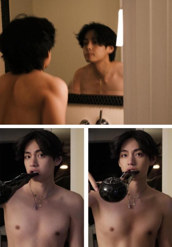 韩国知名男星,晒出日常生活照,眼神充满魅力,健美身材吸睛