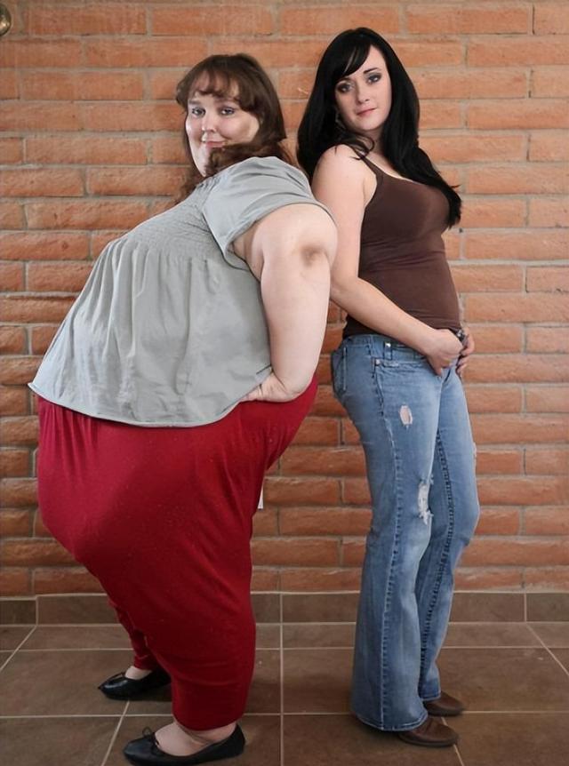 1450斤“大号美女”被高富帅倒追,产下两子后,继续冲击1吨体重