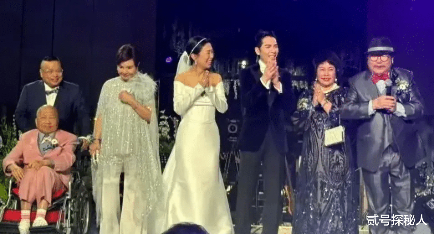 萧敬腾大婚,娶了51岁的富婆?被公公现场催生,网友:早绝经了!