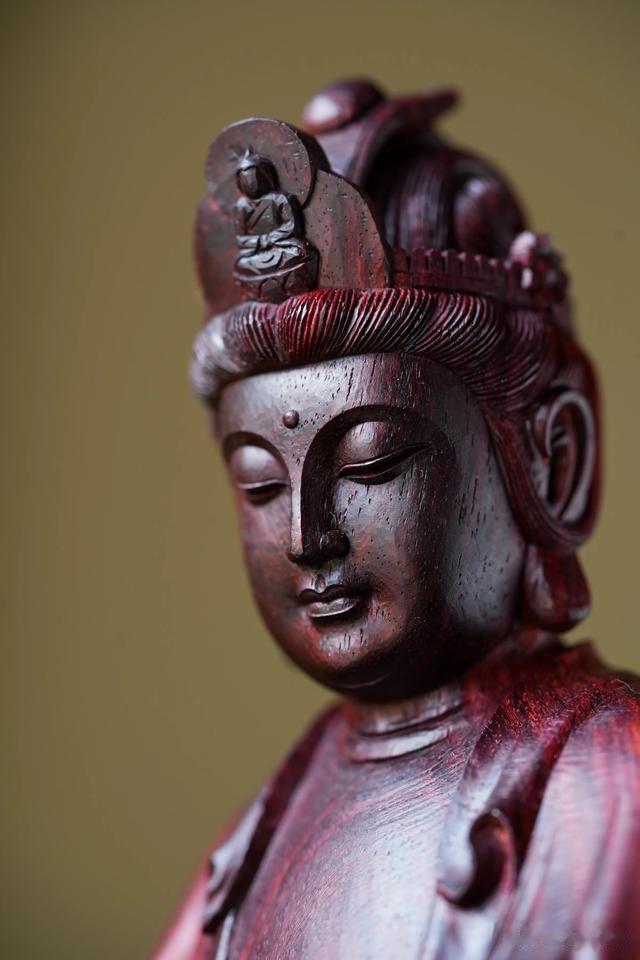 小叶紫檀 | 自在观音