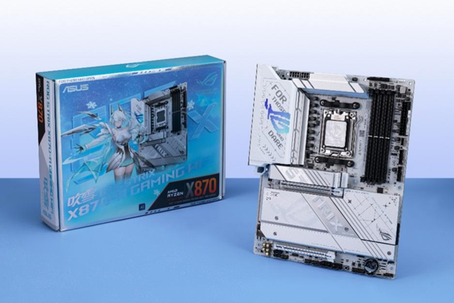 华硕X870吹雪主板火热预售: 锐龙9000佳选