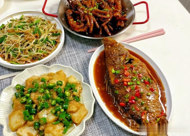 上海一家三口的晚餐的火了,一顿不超50元,网友:拒绝假精致