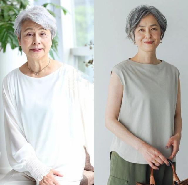 等你到了五六十岁,尽量别染黑发、烫小卷,换成这些更洋气好看