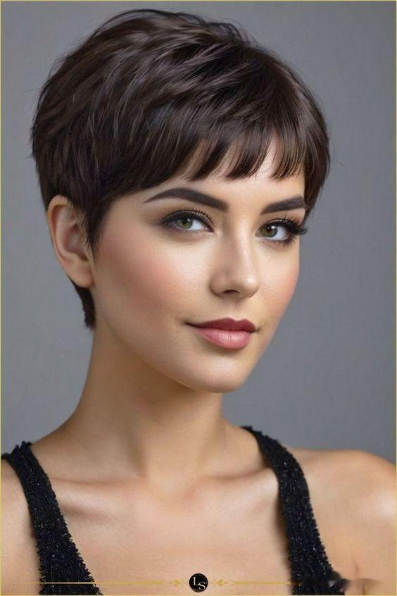 动感短碎发：时尚与自然的完美融合