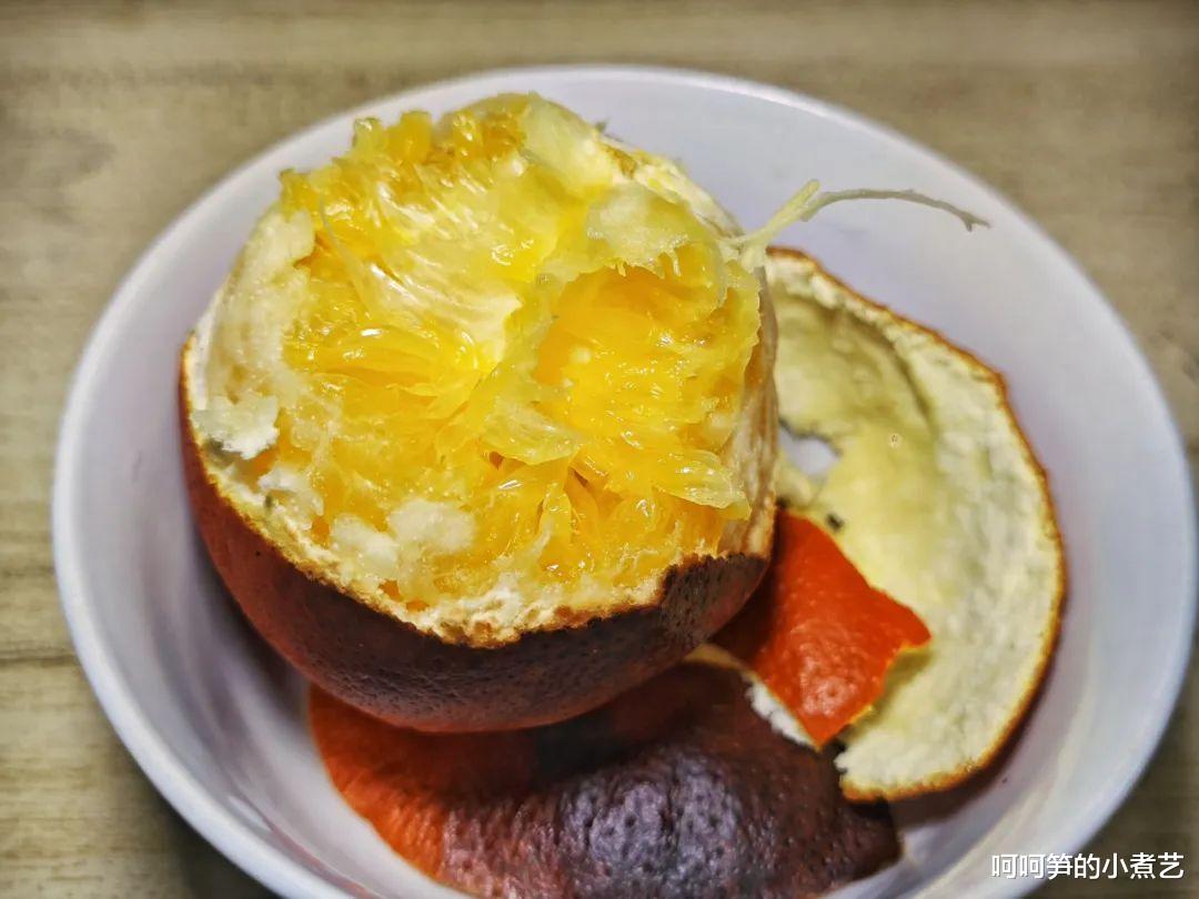 喉咙痒，老咳嗽，试试这款烤橙子，做法简单，橙香浓郁又好吃