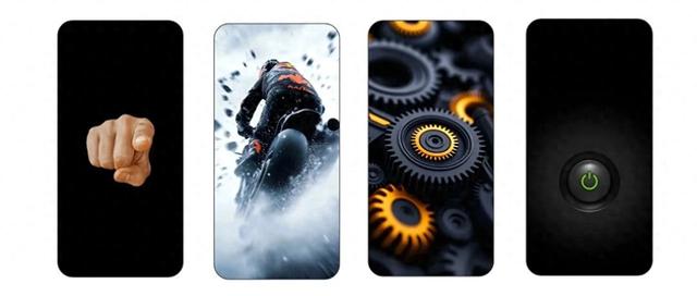 iPhone 16精选黑色壁纸