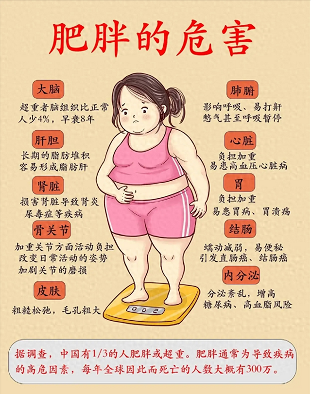 一个人 瘦下来有多少好处?