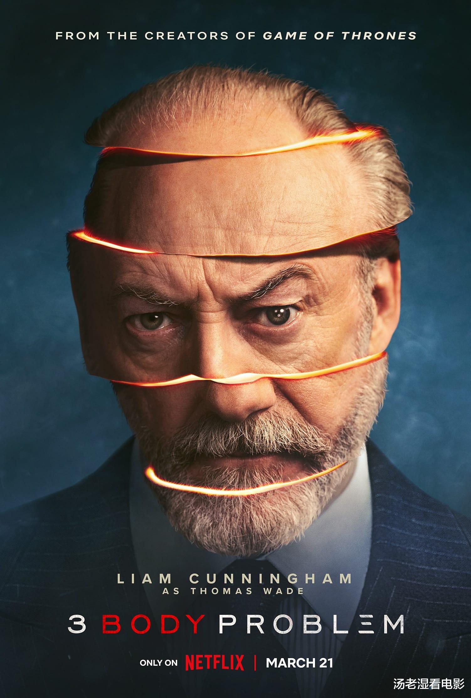 网飞版《三体》开播在即,多款角色海报正式发布,媒体口碑已解禁