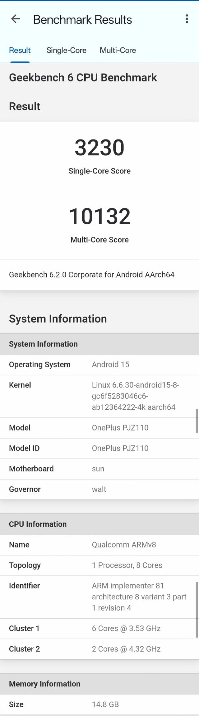 一加总裁公布一加13性能跑分，多核分数破万，远超iPhone16！