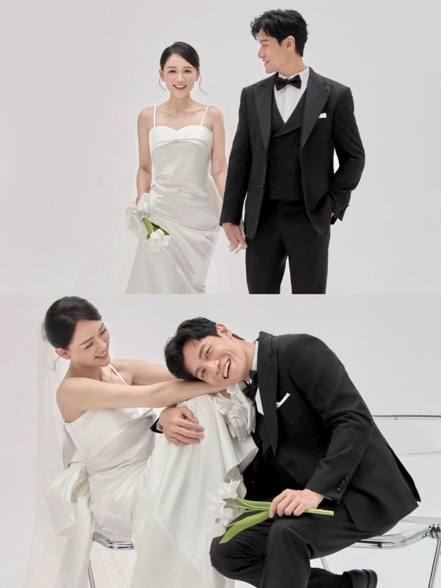 陈乔恩夫妇绝美婚纱照曝光，每一帧都是爱情的模样！