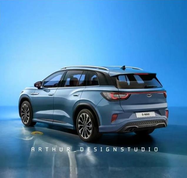 全新一代福特S-MAX曝光 配2.5L混动系统 定位中型MPV