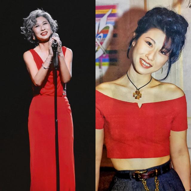 被63岁叶倩文老年状态惊艳:白发不染、色不过三,美得高级又得体