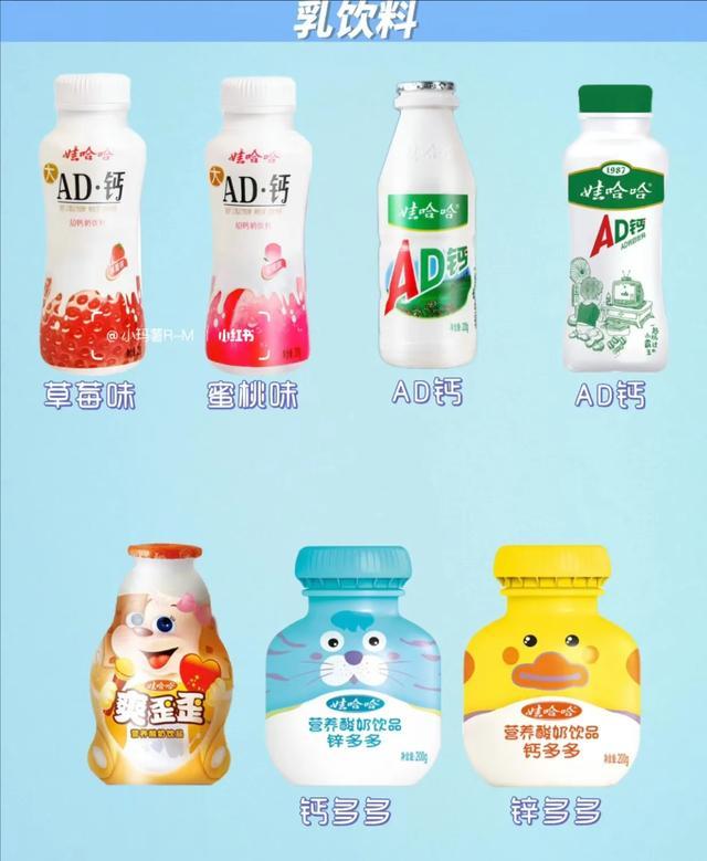 娃哈哈生产过的明星产品，看看你都喝过几个？