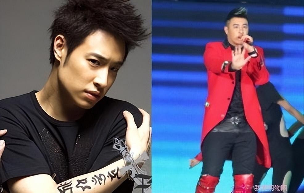 44岁潘玮柏胖至200斤,晒19岁时帅照,被罗志祥嘲笑:你就继续吃吧