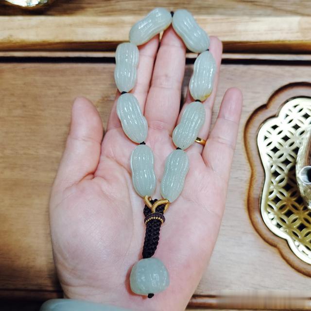 【一路生花】莹润籽料手串