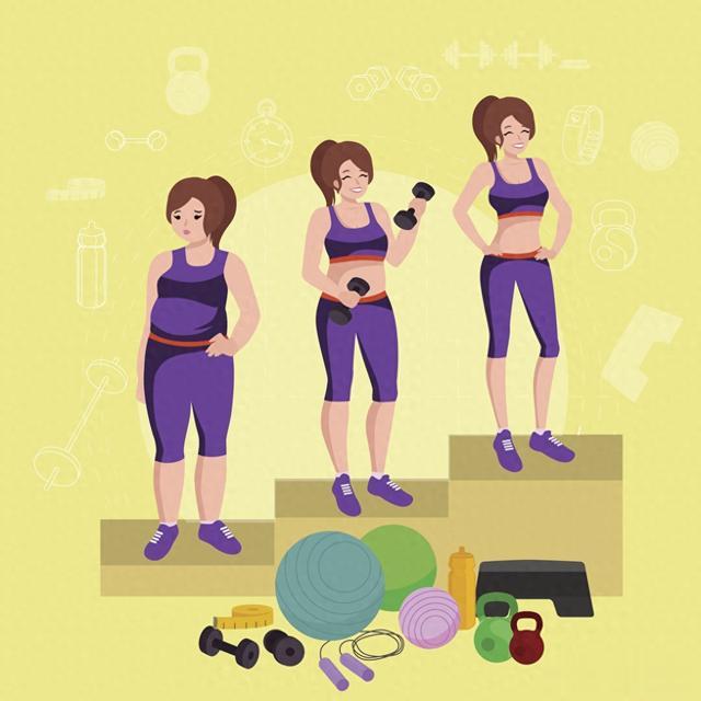 女性减脂,请重视力量训练,帮你提高代谢,降低反弹风险