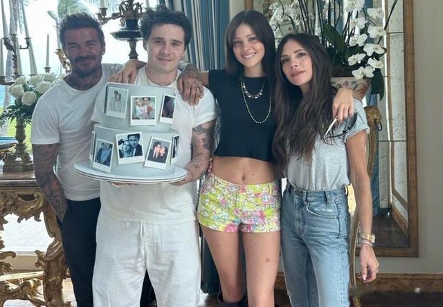 贝克汉姆长子:入赘犹太富豪家族吃软饭,3周年晒美女老婆赤身照