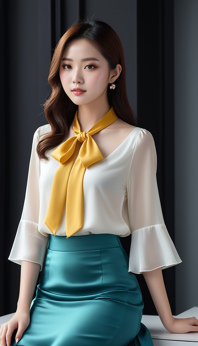 精致优雅：丝质衬衣的办公室穿搭指南