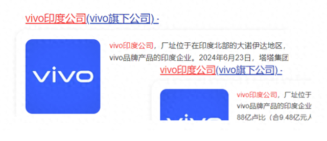 印度執(zhí)法局指控Vivo印度子公司“支付進口費”轉移約7083.7億盧比