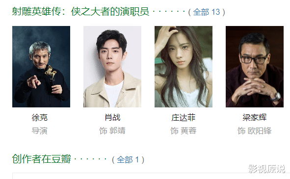 若《射雕》破20亿，全球票房榜将改写，徐克稳居中国导演第一人