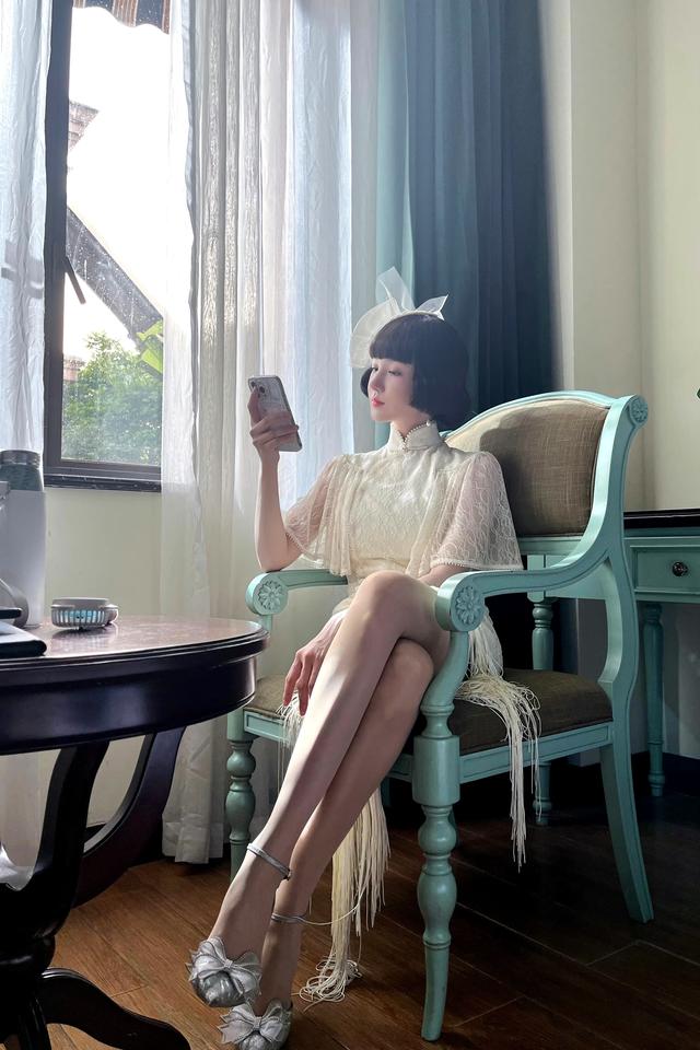 陈小纭 高跟美腿 貌美如花