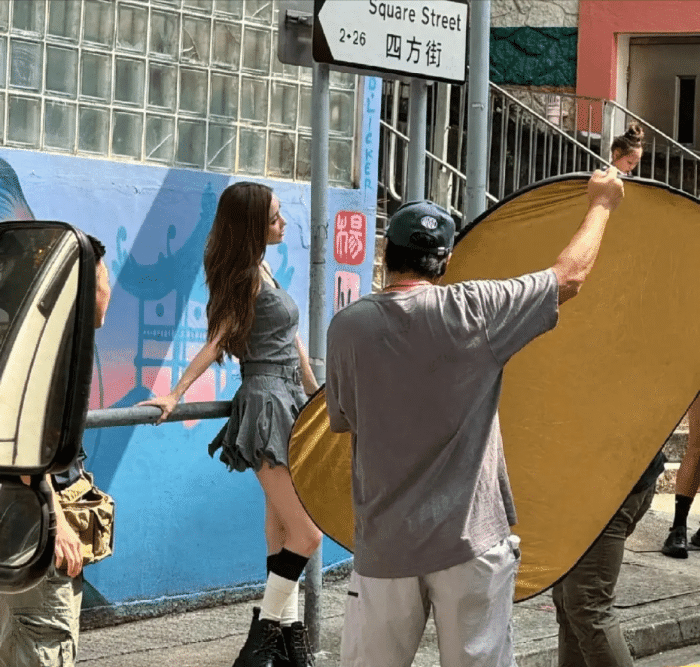 35岁杨颖重返老本行,在街头干这个,网友:都是作的!