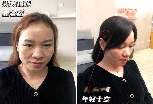 為什么我勸中老年女人：發盤起、衣穿艷？看這幾組對比就明白了