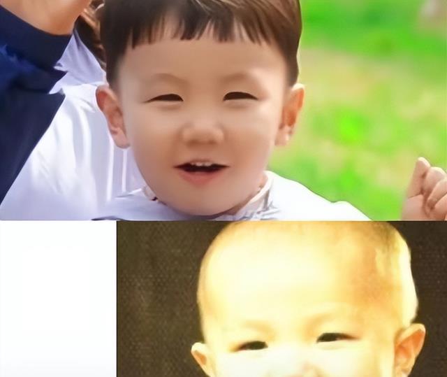 宋丹丹一家五口露营,大声喊儿孙吃饭,小孙子露正脸太像爷爷英达!