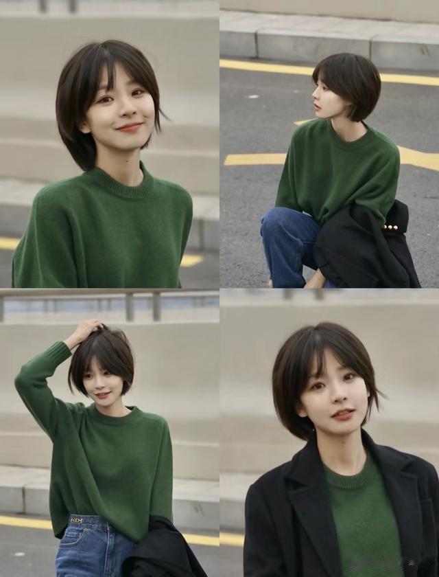 这些是圆脸最容易翻车的发型！沈月的一刀切发型又甜翻了宅男圈