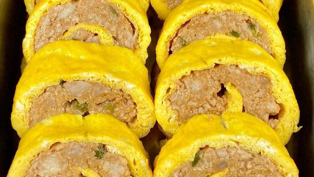 它和鸡蛋是黄金搭档，卷一卷比大鱼大肉好吃，孩子常吃个子长得快