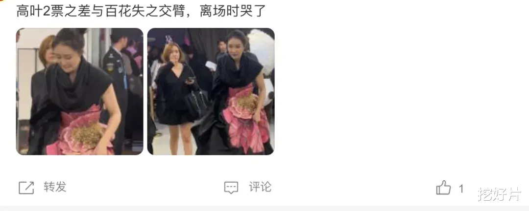 马丽领奖泣不成声，高叶惜败，但最大的赢家却是「缺席」的赵丽颖