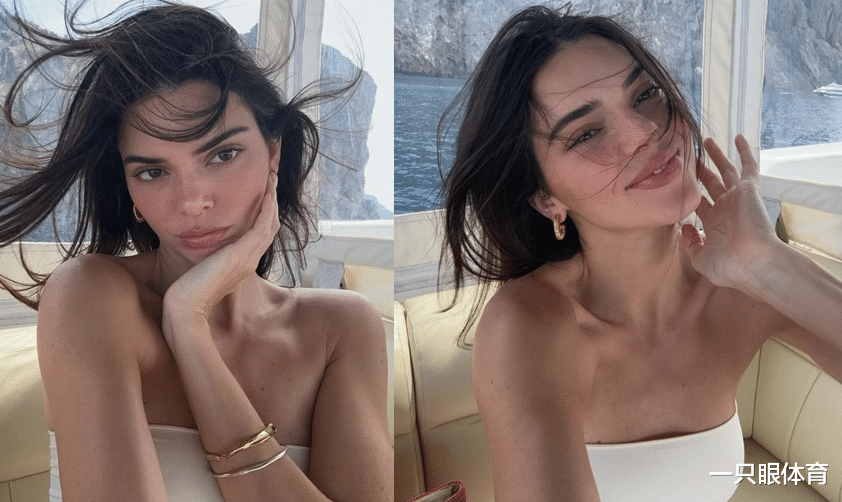 詹娜姐妹出海度假!同框比美秀身材,肯豆绝了,凯莉更有女人味