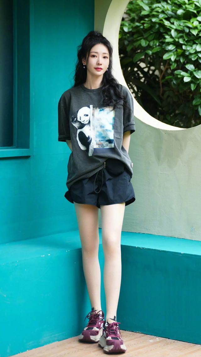 柳岩这几天被骂的挺狠的，也不知道是真是假，但并不影响我看腿