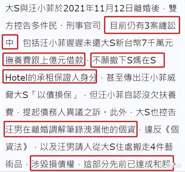 大S又告了?被曝第18告将开庭,本人不愿和解,想告张兰母子刑事