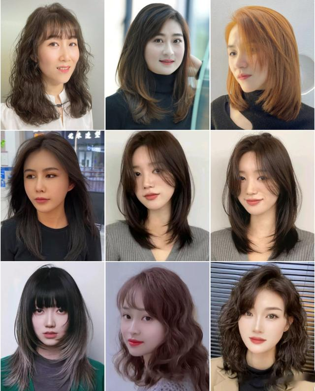 春天女发别乱剪，不长不短锁骨发型是主流，百变时尚很显瘦