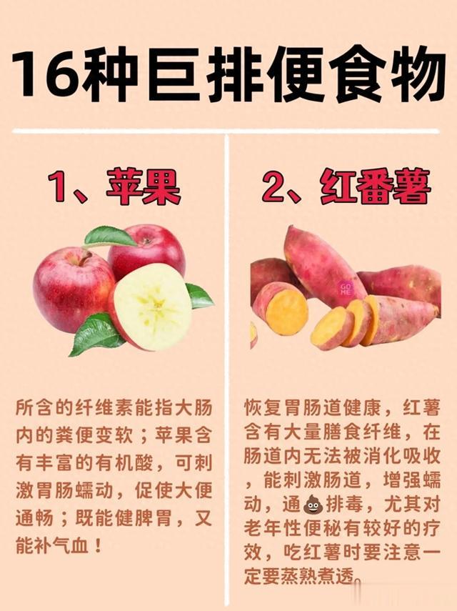 排名前16的通便食物，帮你实现便便\uD83D\uDCA9自由
