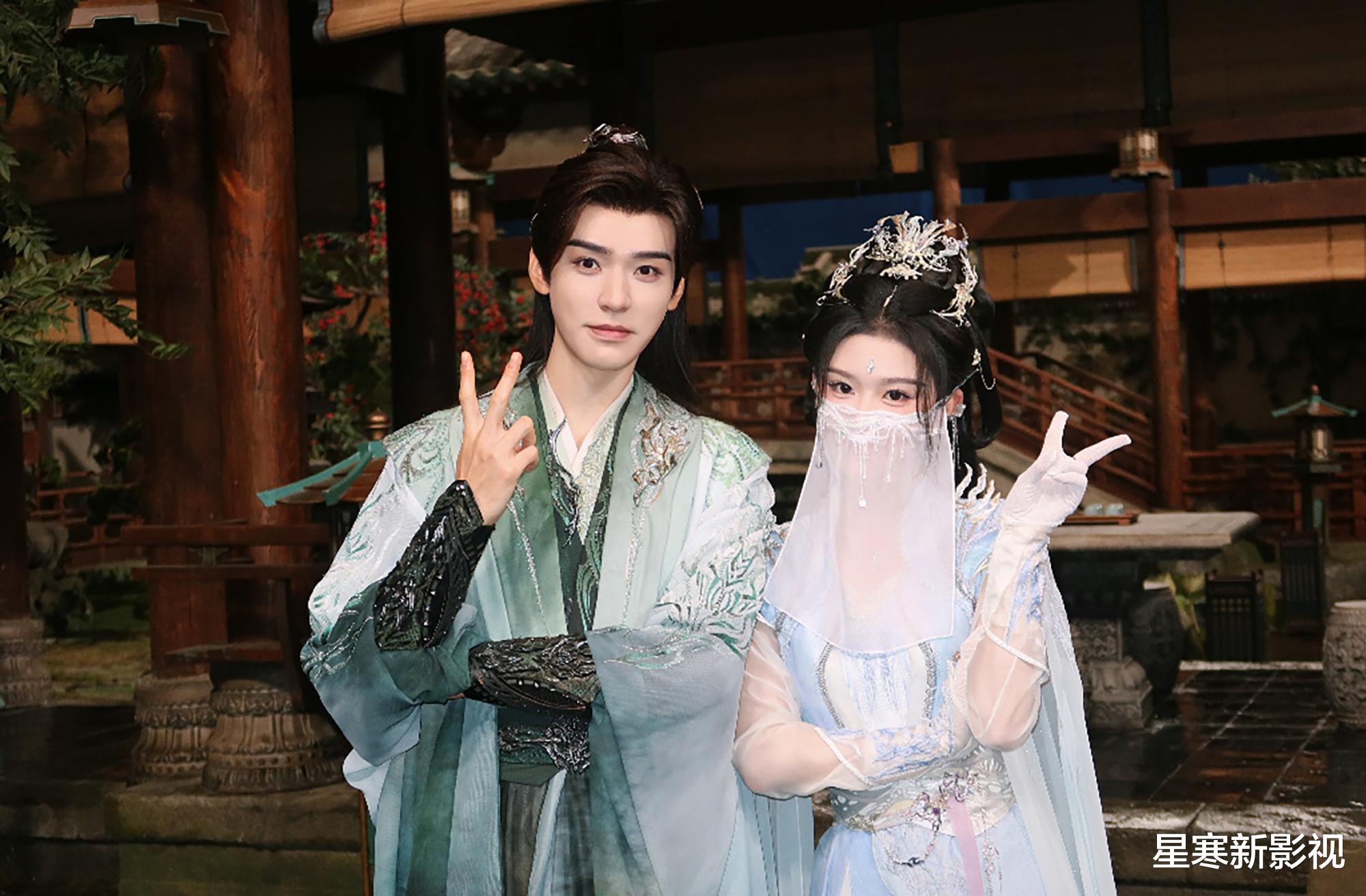 龚俊《暗河传》将袭，彭小苒紫衣造型太美，古装颜值天花板有了！