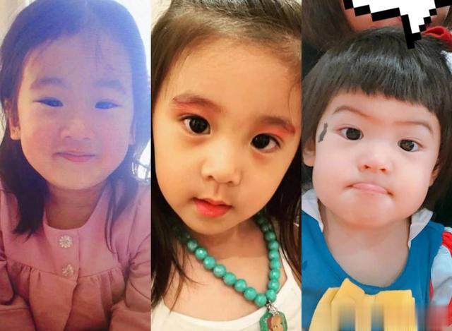贾静雯之女咘咘颜值大幅滑坡,实证幼时可爱动人,年长后颜值欠佳