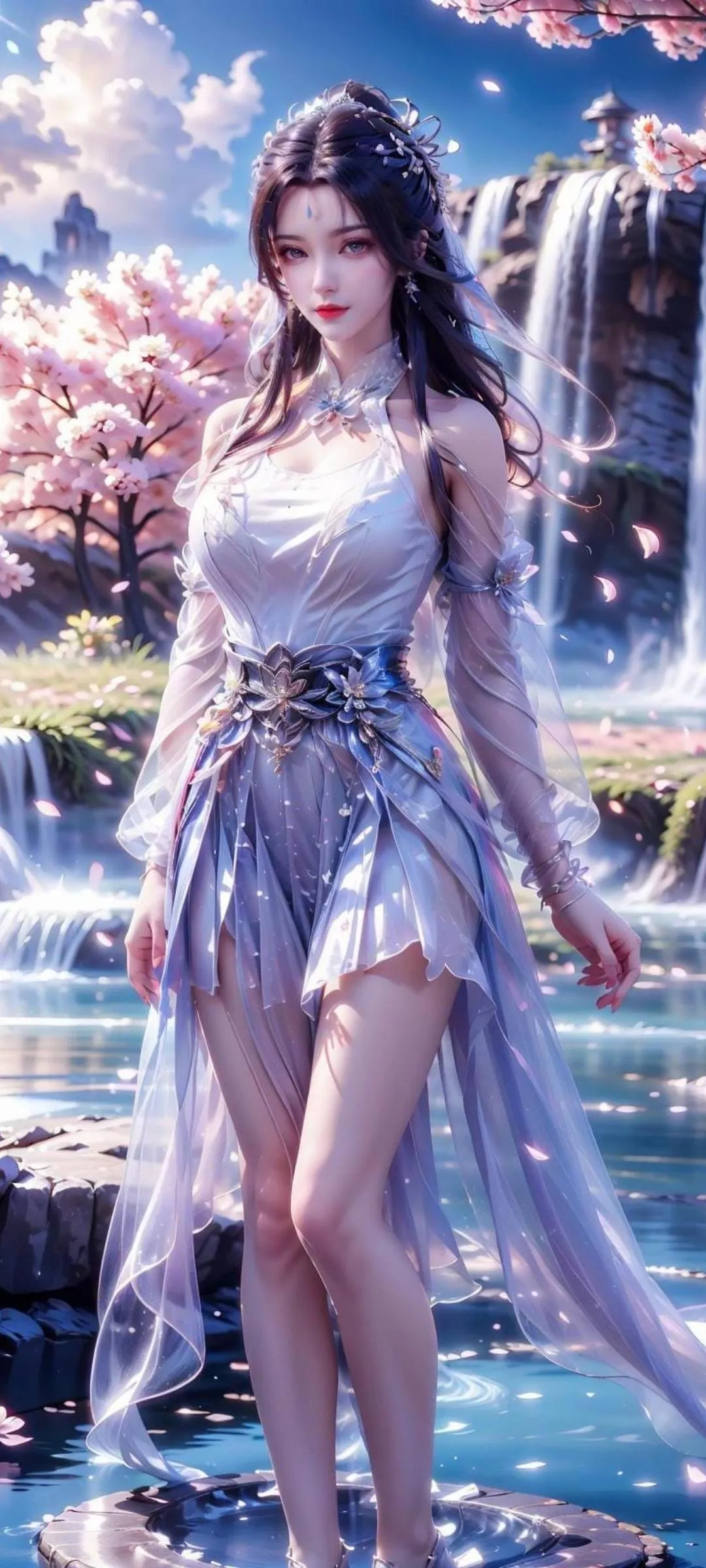 《武动乾坤》绫清竹：山水画卷中的一抹清幽