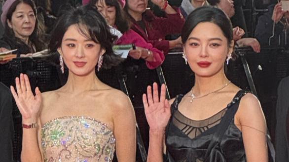 东京国际电影节：辛芷蕾的松弛，赵丽颖的脸，却被黄晓明发际线抢了风头