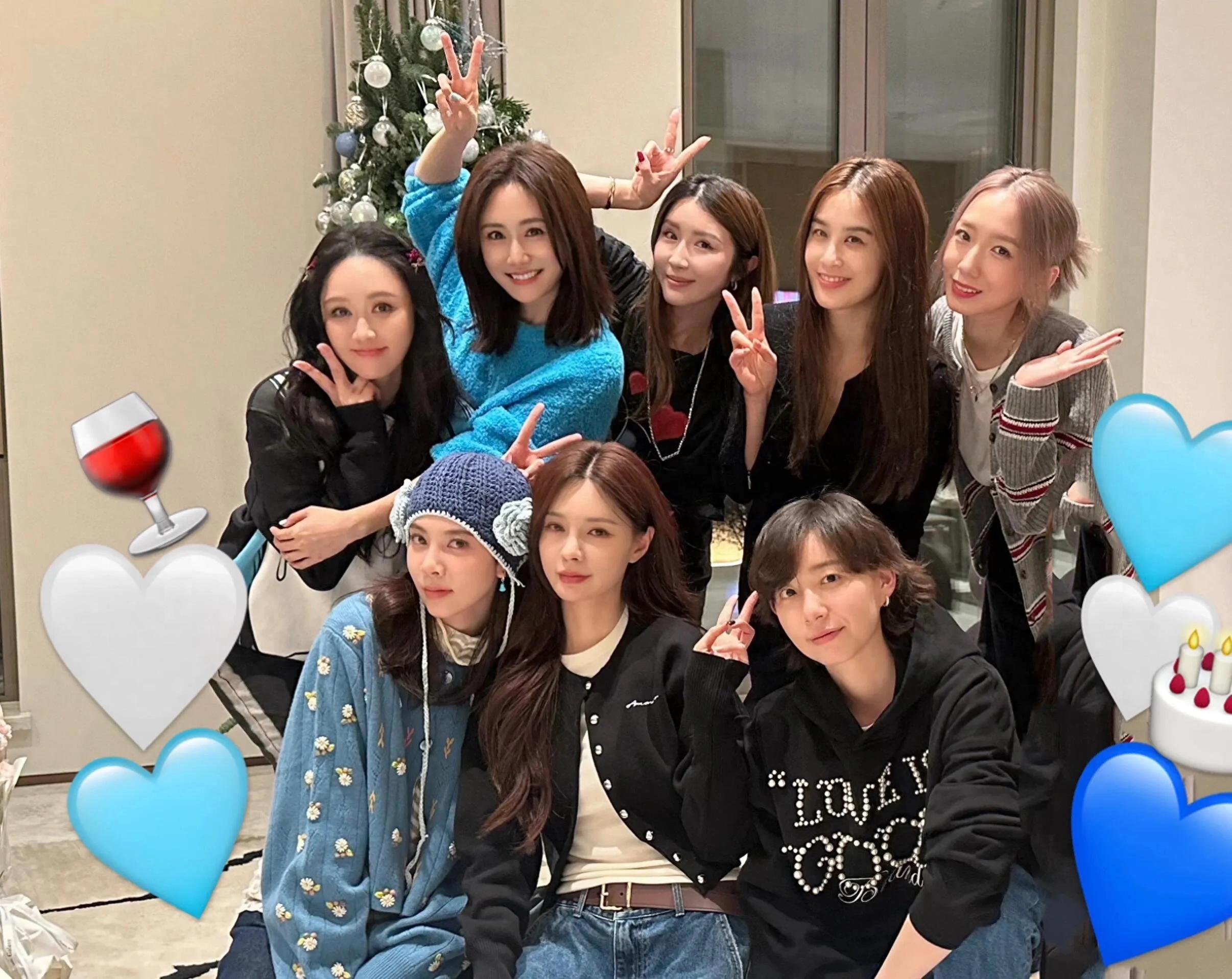 陈乔恩黄圣依为刘芸庆生,沈梦辰小腹平坦,57岁郑钧宠妻无极限