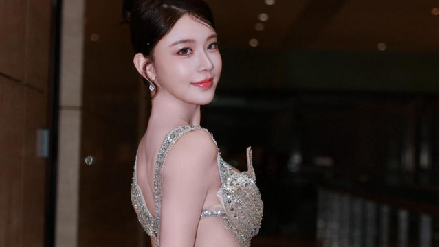 张义蒙为京基时尚周代言拍摄宣传大片 荣登京基100大屏