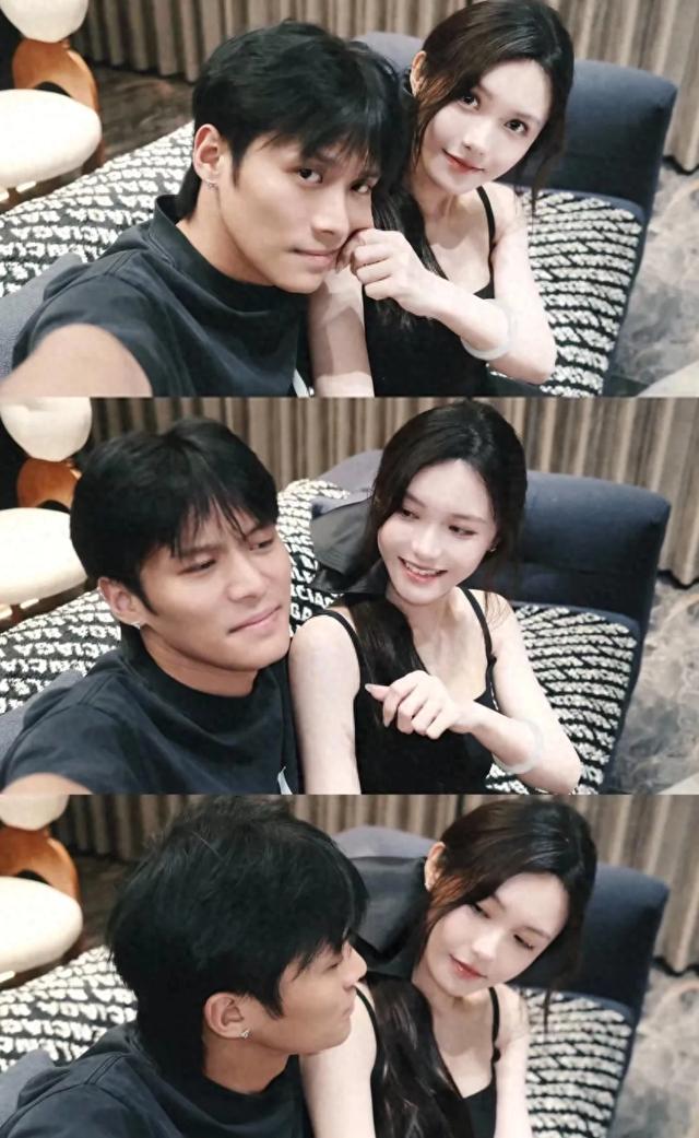 才发现小杨哥和老婆七夕照片已经没有爱意了,连假笑都没有…