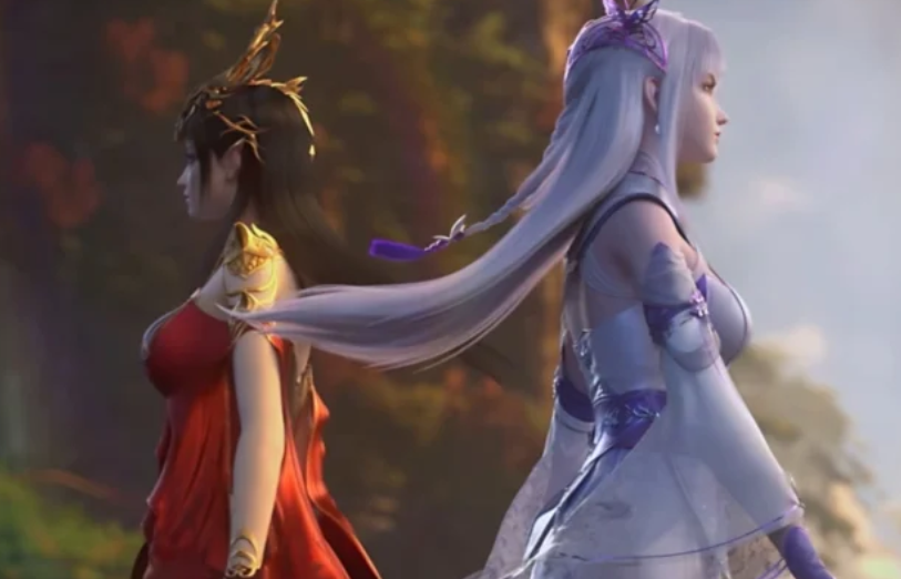 小医仙建模出现调整,身材缩水严重,被玄衣抢走镜头,难怪萧炎看不上!