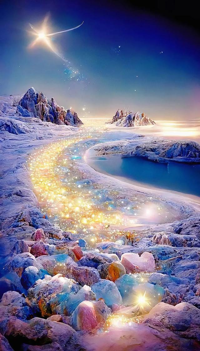 手机壁纸:星光闪烁,浪漫无限