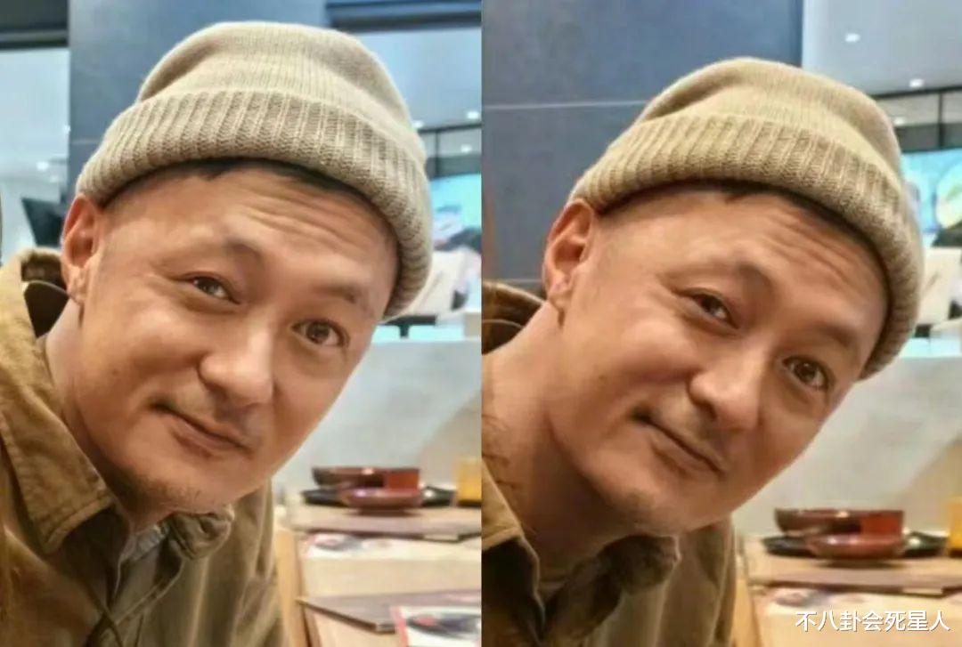 42岁余文乐近照变样，胡子花白皱纹深，断崖式衰老快认不出