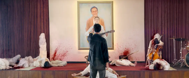 《周处除三害》深度解析，4点说明，台上的弹琴女为何不害怕？