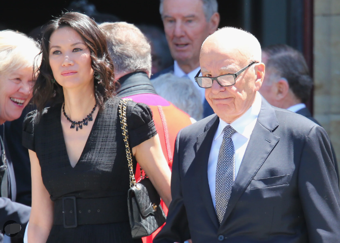 93岁默多克怒了,为守住千亿财产与3子女决裂,邓文迪携女儿站队