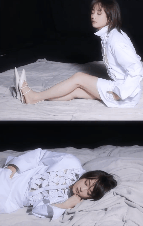 上海这一天，被“穿黑丝”的孙俪惊艳，凶相变福相，甩打针脸几条街