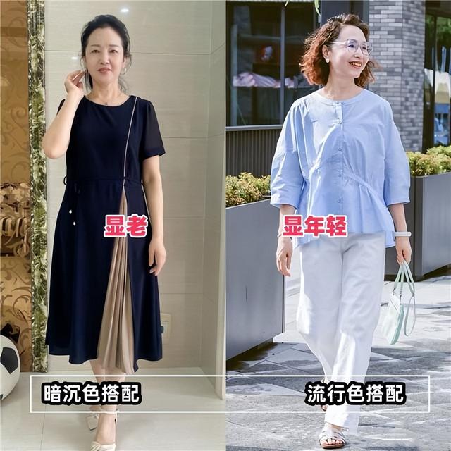“发福”对女人影响多大？看这4组对比图就知道，年纪越大越明显